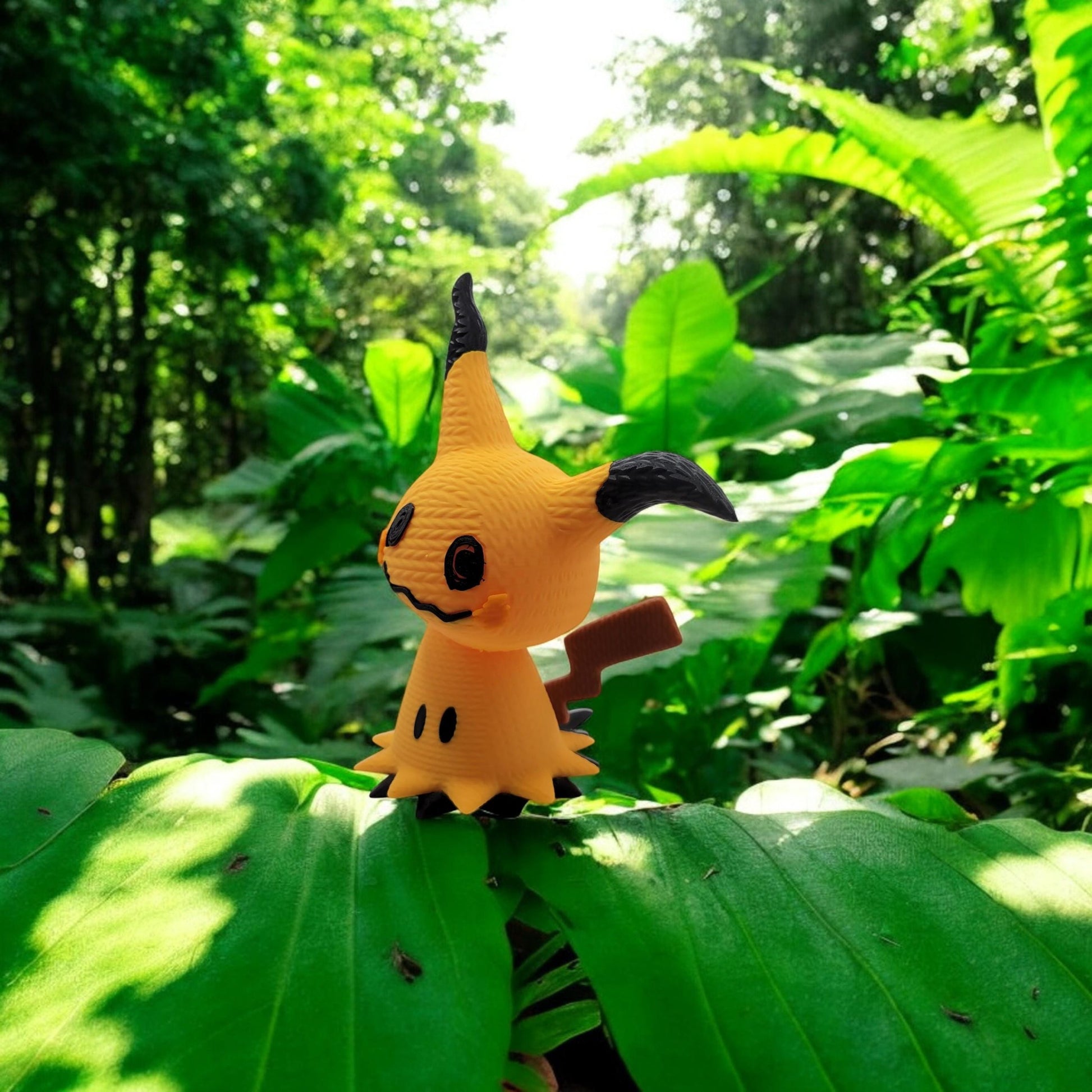 Mimikyu Crochet 3D Printed Model - Pokemon Game Collectible Figurine fan art desk pet image 5