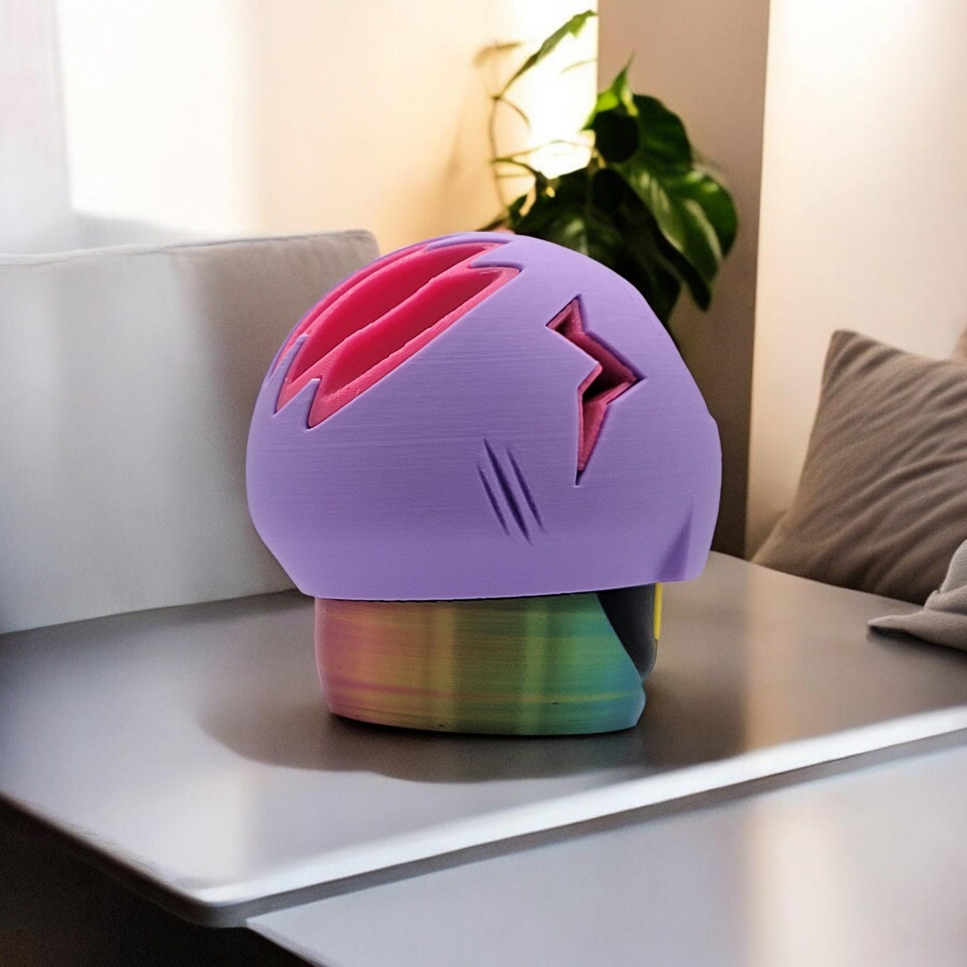 Rotten Mushrooms Container 3D Printed Model - Houseware Game Collectible Figurine fan art desk pet image 2