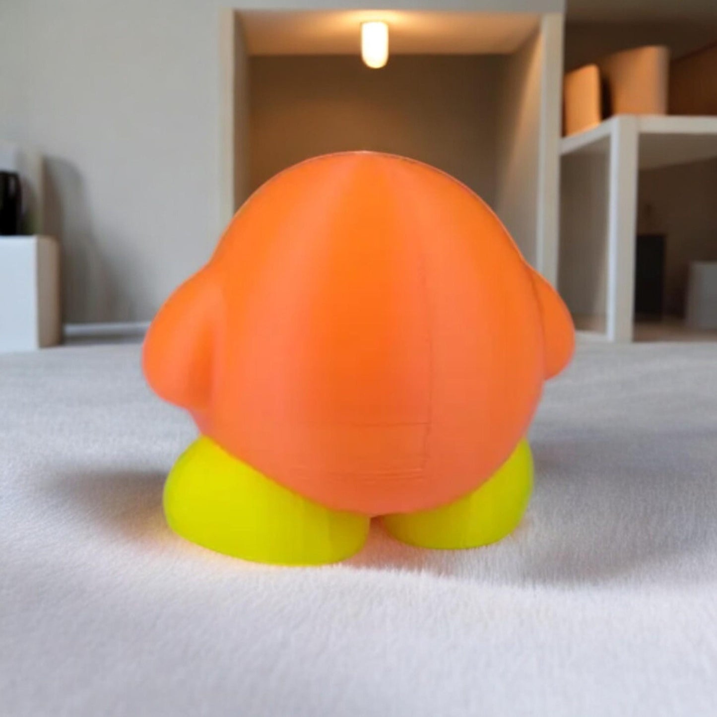Waddle Dee 3D Printed Model - Kirby Game Collectible Figurine fan art desk pet image 3