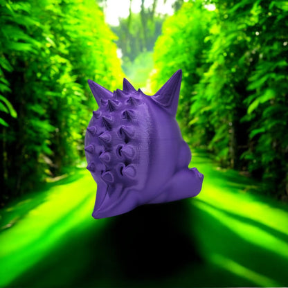 Heartful Gengar 3D Printed Model - Pokemon Game Collectible Figurine fan art desk pet image 4