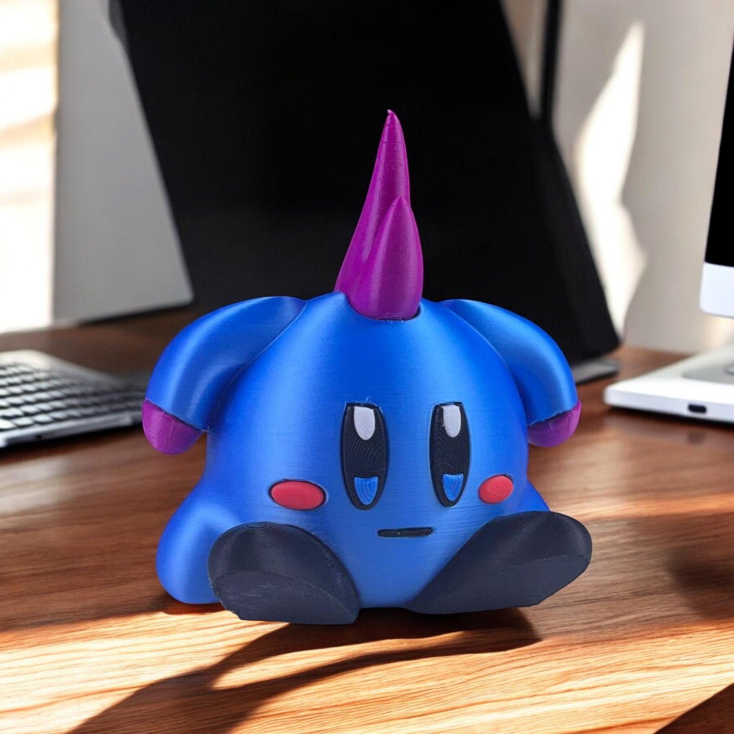 Kirby Depresso 3D Printed Model - Kirby Game Collectible Figurine fan art desk pet image 0
