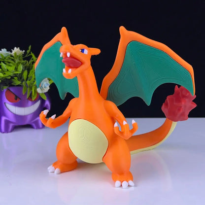 Charizard 3D Printed Model - Pokemon Game Collectible Figurine fan art desk pet image 0