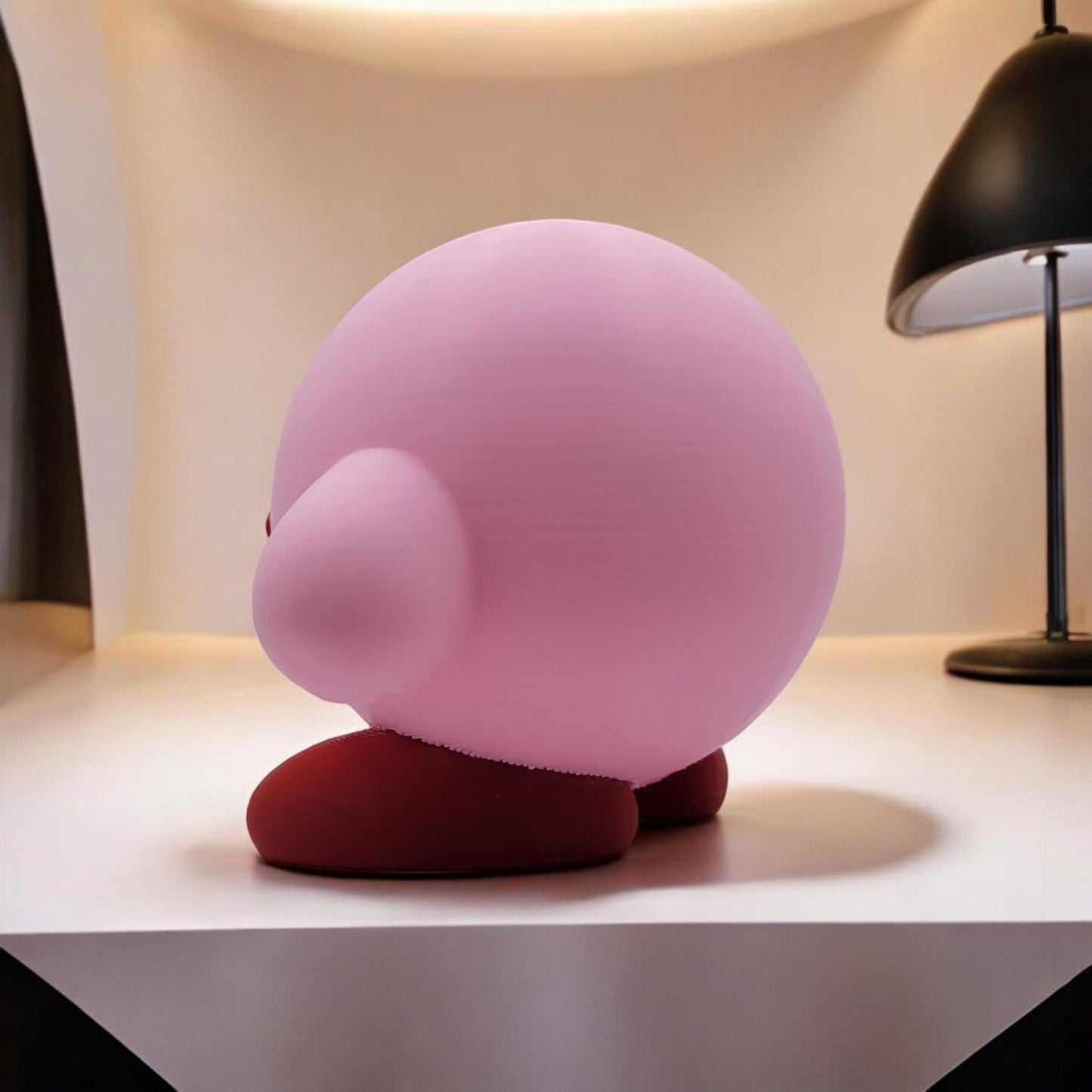 Kirby 3D Printed Model - Kirby Game Collectible Figurine fan art desk pet image 4