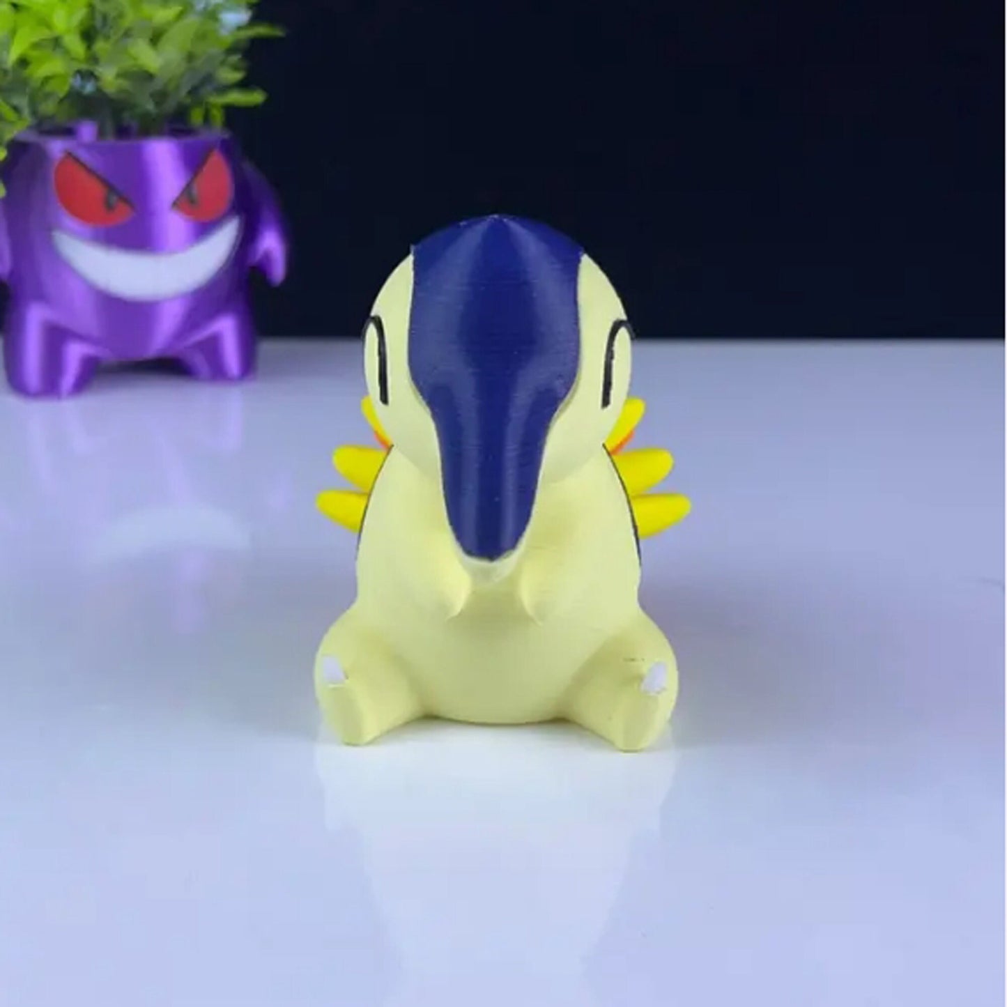 Cyndaquil 3D Printed Model - Pokemon Game Collectible Figurine fan art desk pet image 6