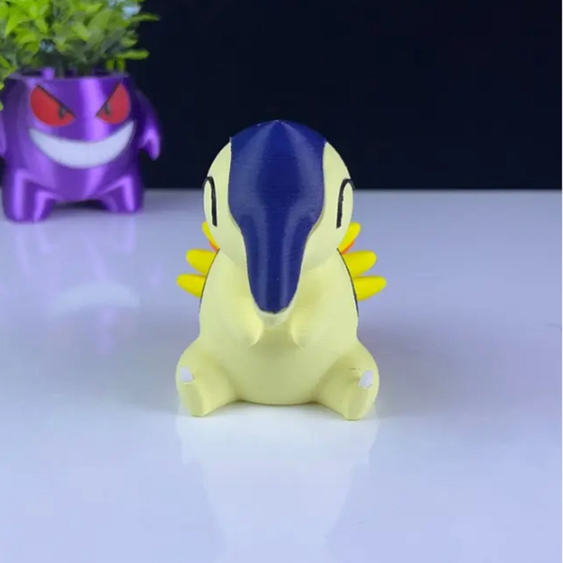 Cyndaquil 3D Printed Model - Pokemon Game Collectible Figurine fan art desk pet image 6