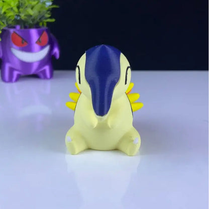 Cyndaquil 3D Printed Model - Pokemon Game Collectible Figurine fan art desk pet image 6