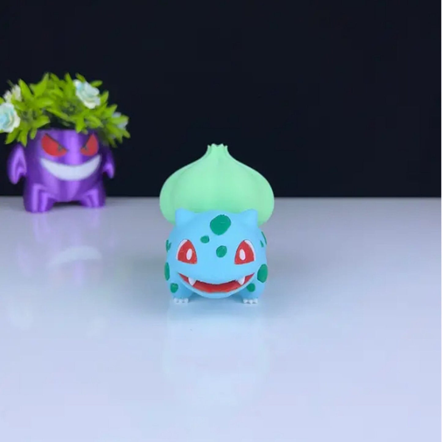Bulbasaur 3D Printed Model - Pokemon Game Collectible Figurine fan art desk pet image 0