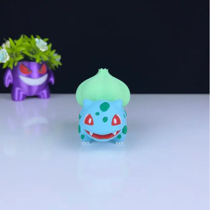 Bulbasaur 3D Printed Model - Pokemon Game Collectible Figurine fan art desk pet image 0