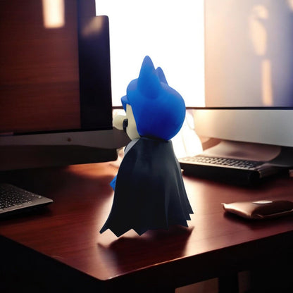BatMan Mario 3D Printed Model - Super Mario Game Collectible Figurine fan art desk pet image 7