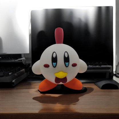 Kirby Chikipi 3D Printed Model - Palworld Game Collectible Figurine fan art desk pet image 1