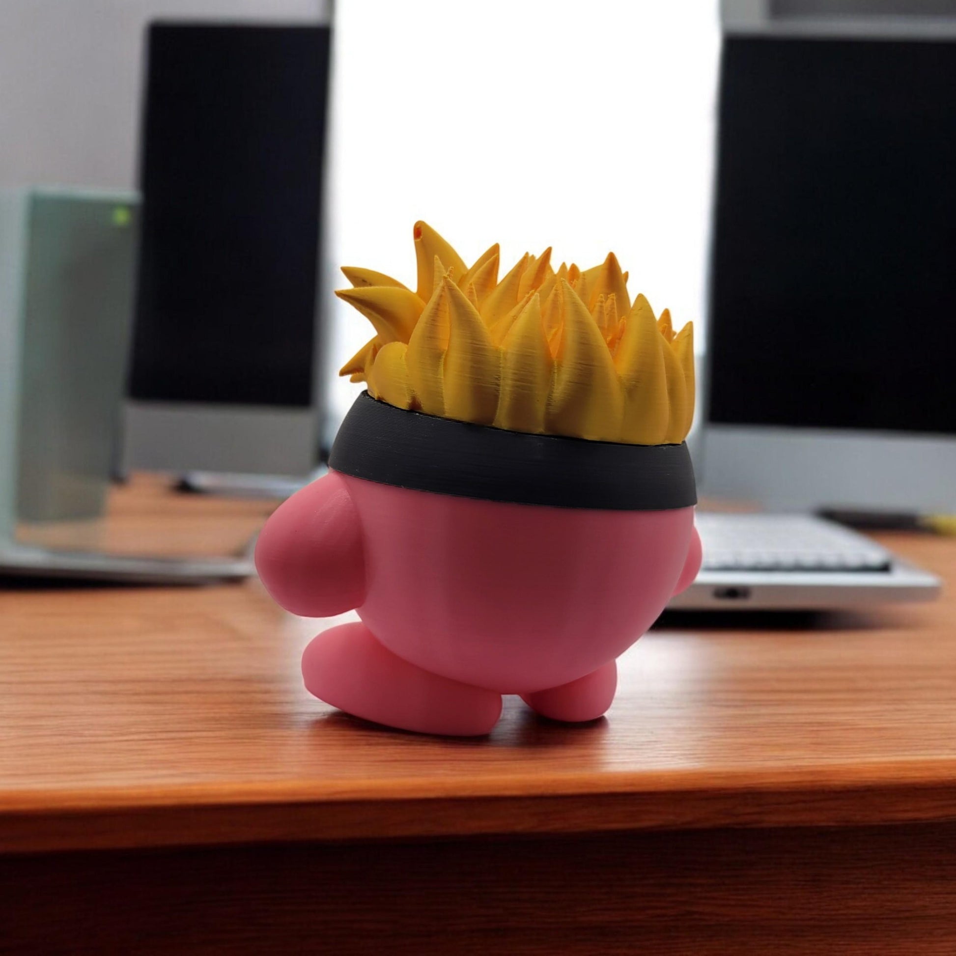 Naruto Kirby 3D Printed Model - Kirby Game Collectible Figurine fan art desk pet image 5