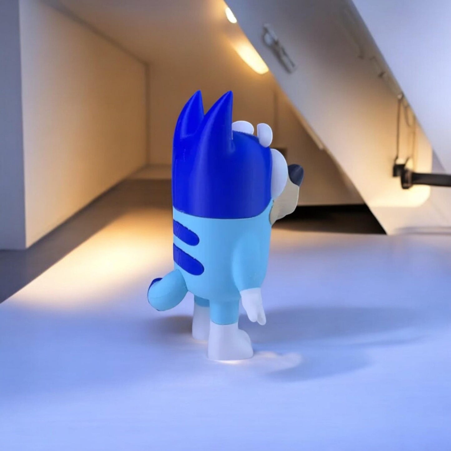 Bluey 3D Printed Model - Game Collectible Figurine fan art desk pet image 3