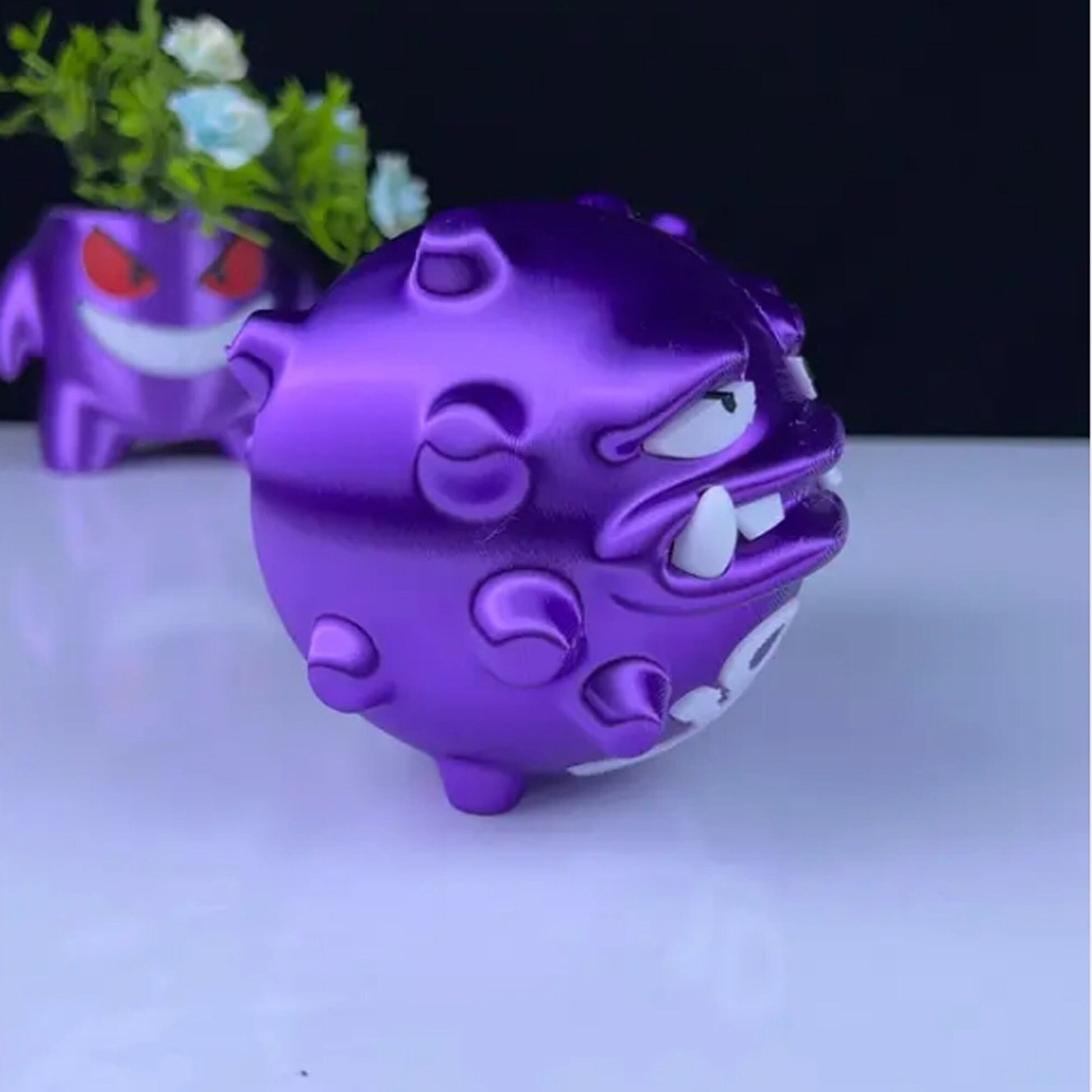 Weezing 3D Printed Model - Pokemon Game Collectible Figurine fan art desk pet image 5