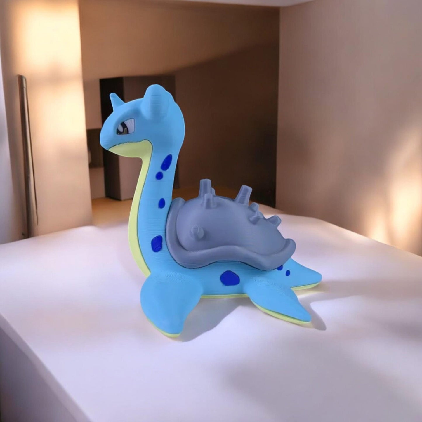 Lapras 3D Printed Model - Pokemon Game Collectible Figurine fan art desk pet image 1