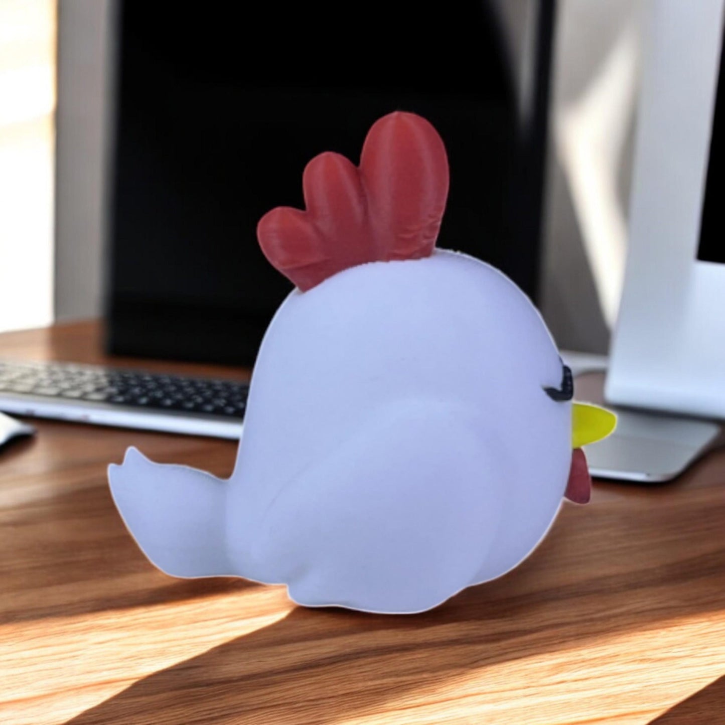 Sleepy Chikipi 3D Printed Model - Palworld Game Collectible Figurine fan art desk pet image 2