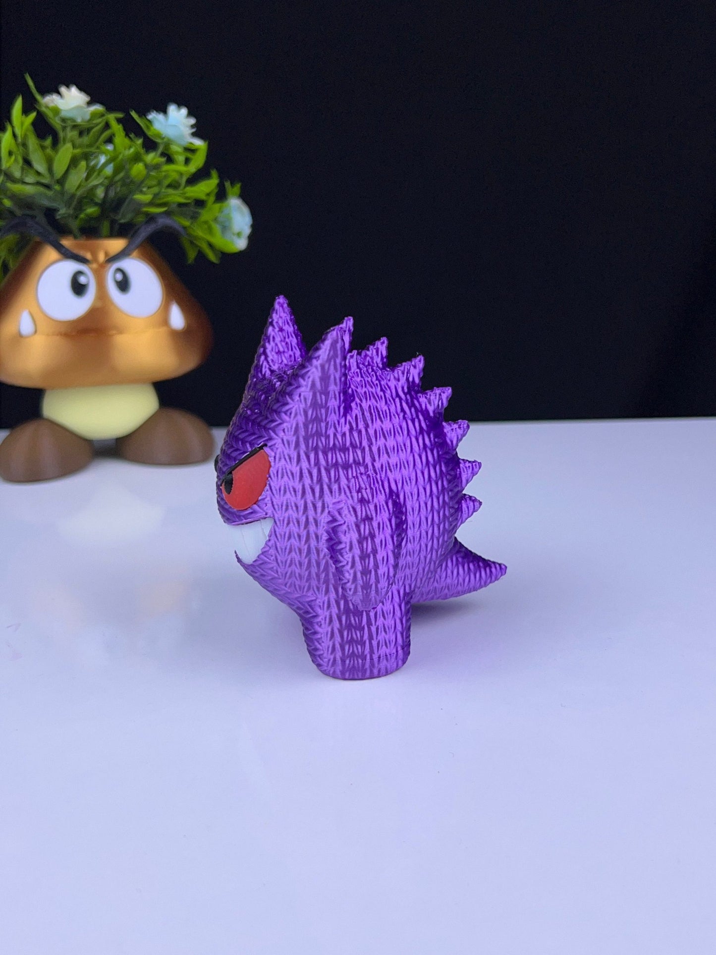 Gengar Crochet 3D Printed Model - Pokemon Game Collectible Figurine fan art desk pet image 4