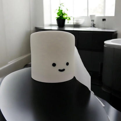 Toilet Paper Cover 3D Printed Model - Halloween Decoration image 1