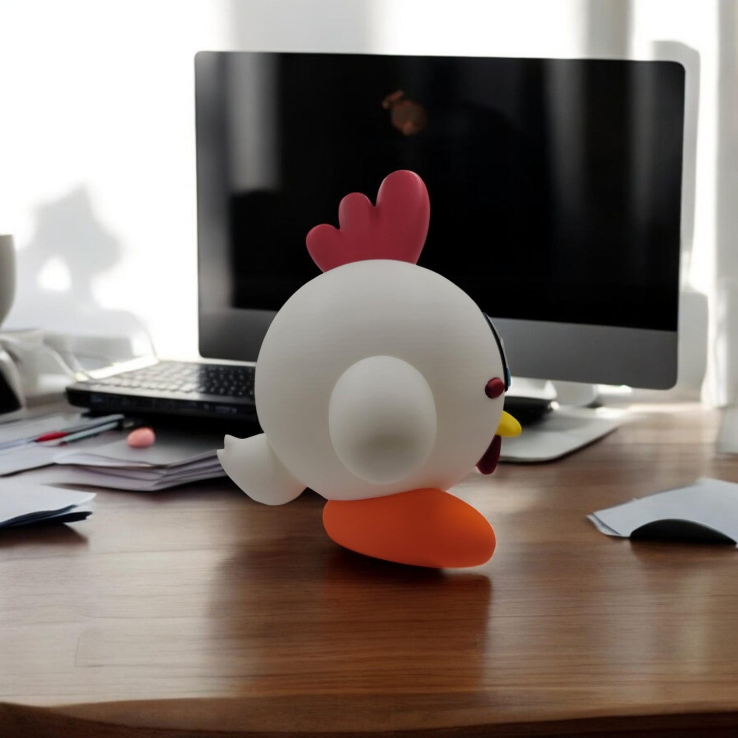 Kirby Chikipi 3D Printed Model - Palworld Game Collectible Figurine fan art desk pet image 2