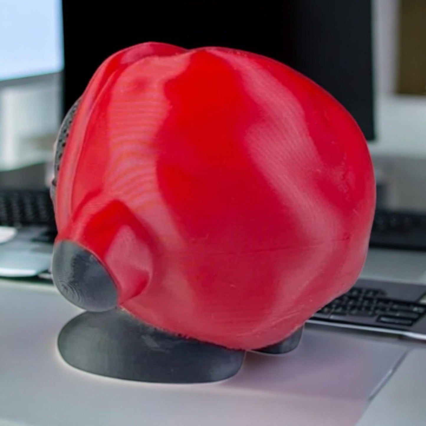 Squid Games Guard Kirby 3D Printed Model - Kirby Game Collectible Figurine fan art desk pet image 3