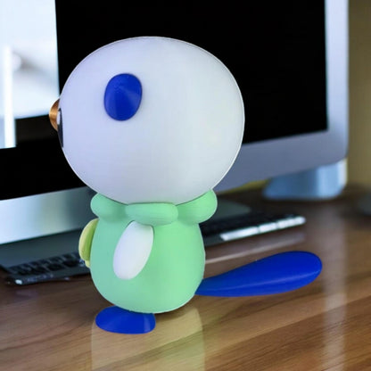 Oshawott 3D Printed Model - Pokemon Game Collectible Figurine fan art desk pet image 2