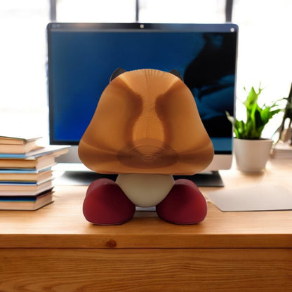 Goomba Piggy Bank 3D Printed Model - Banks Game Collectible Figurine fan art desk pet image 4