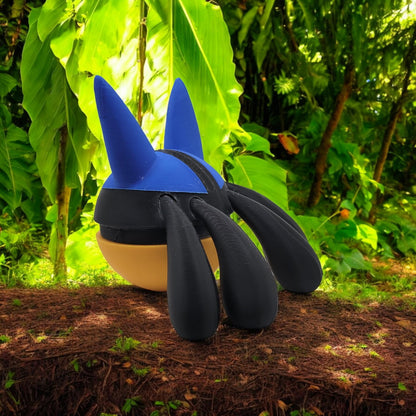 Lucario Pokeball 3D Printed Model - Poke Balls Game Collectible Figurine fan art desk pet image 2