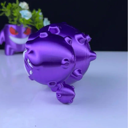 Weezing 3D Printed Model - Pokemon Game Collectible Figurine fan art desk pet image 3