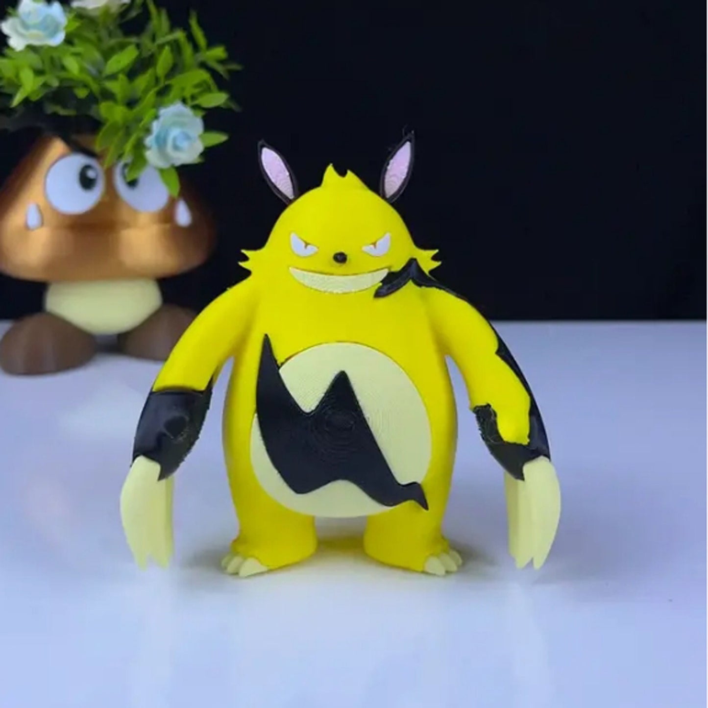 Grizzbolt 3D Printed Model - Palworld Game Collectible Figurine fan art desk pet image 0