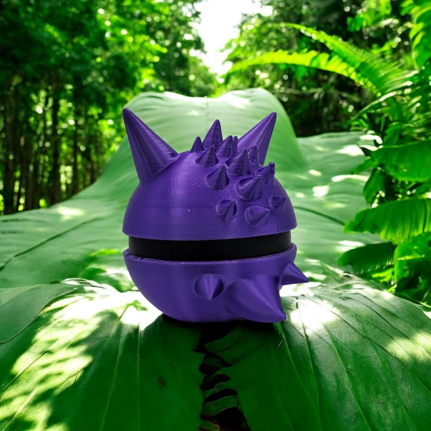 Gengar Pokeball 3D Printed Model - Pokeball Game Collectible Figurine fan art desk pet image 5