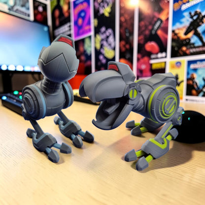 Mouser Robotic Sentry Fan Art - 3D Printed Desk Pet image 3