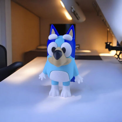 Bluey 3D Printed Model - Game Collectible Figurine fan art desk pet image 5