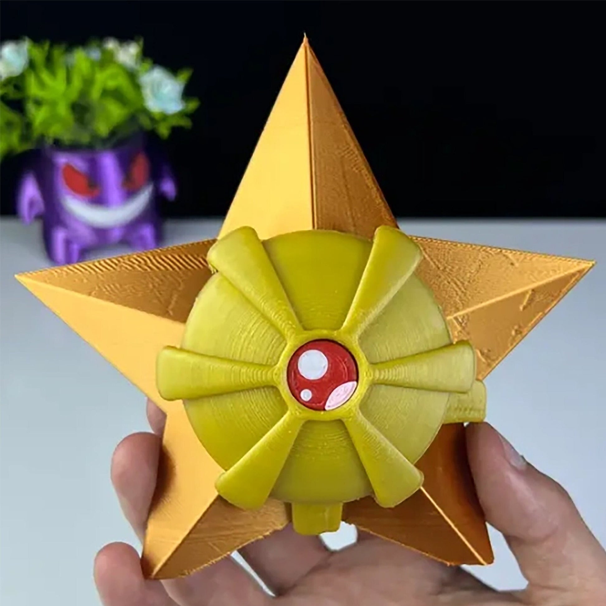 Staryu 3D Printed Model - Pokemon Game Collectible Figurine fan art desk pet image 0
