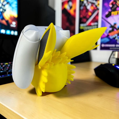 Jolteon Controller Holder for Xbox/PS5/Switch - 3D Printed Pokemon Inspired Gaming Desk Stand - Gamer Decor image 5