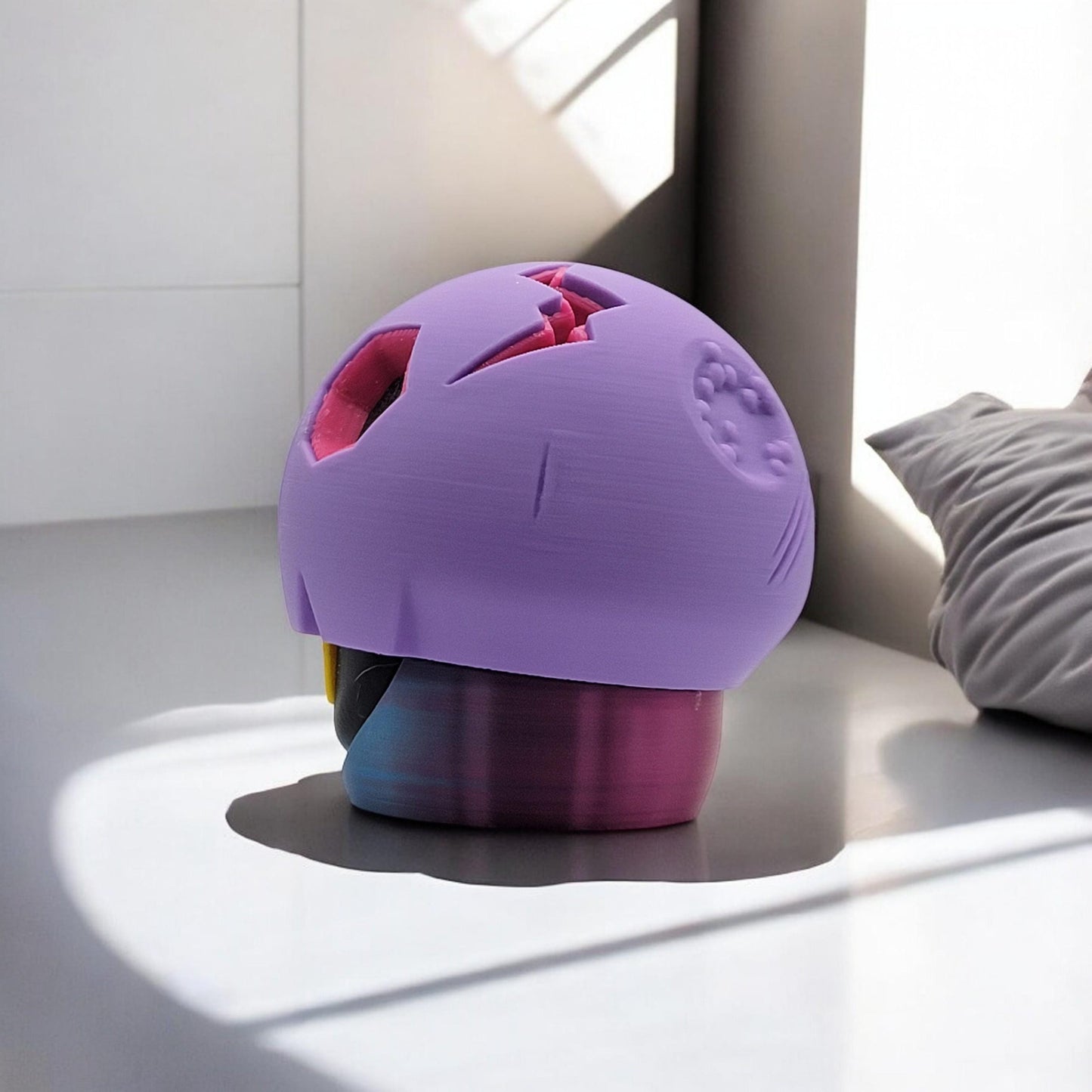 Rotten Mushrooms Container 3D Printed Model - Houseware Game Collectible Figurine fan art desk pet image 9