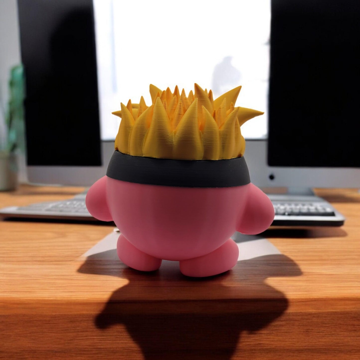 Naruto Kirby 3D Printed Model - Kirby Game Collectible Figurine fan art desk pet image 4
