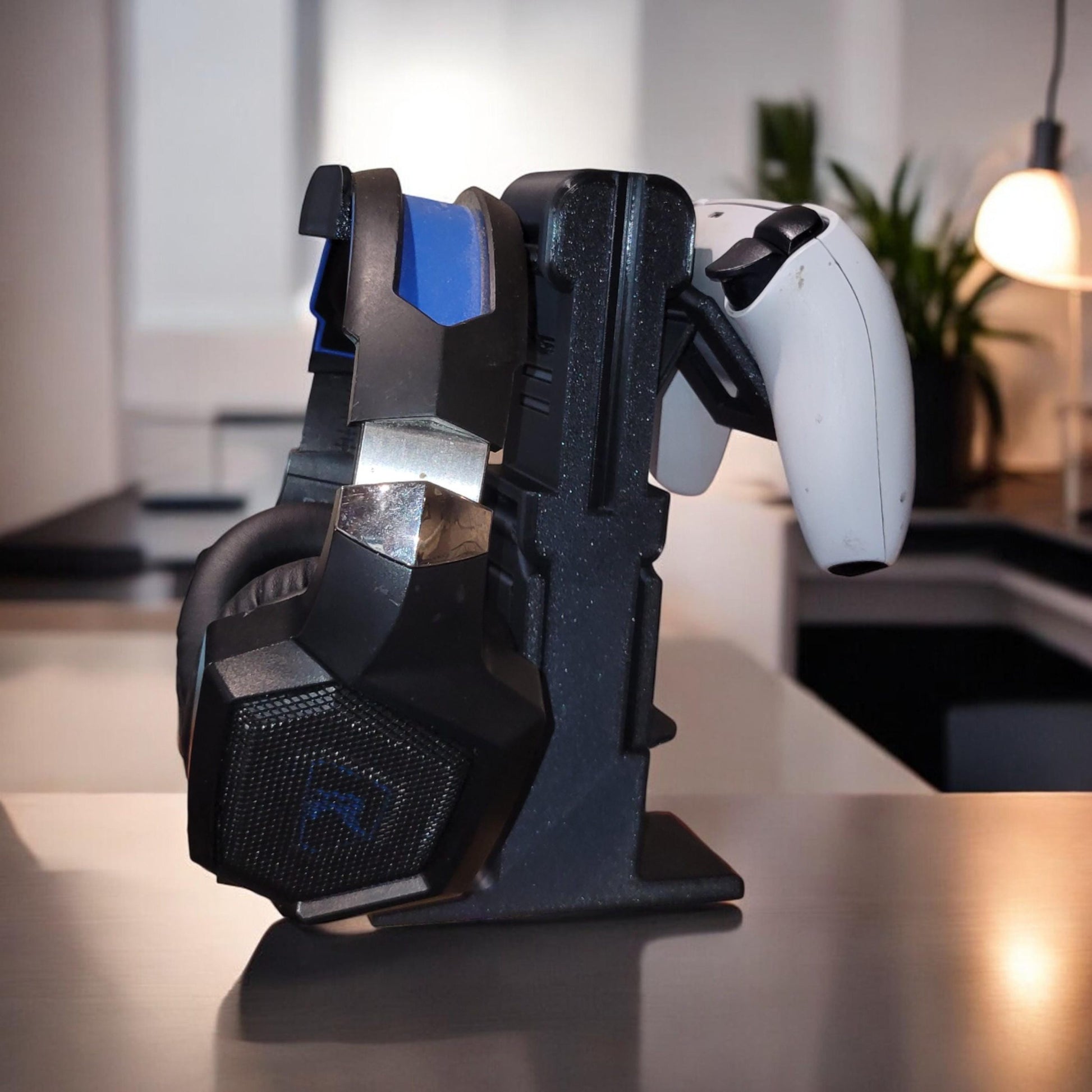 Universal Gaming Controller Tower | Controller Stand & Headphone Hanger - Custom 3D Printed Accessory image 6