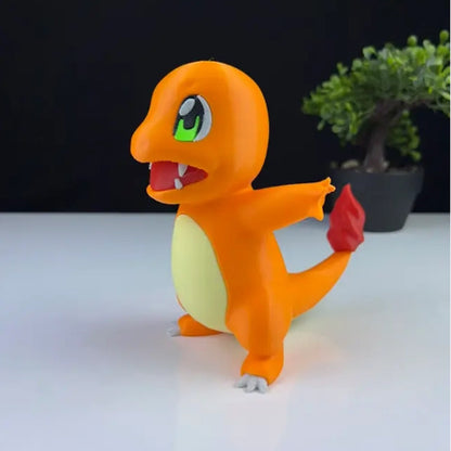 Charmander Pokémon Figurine Desk Pet image 1