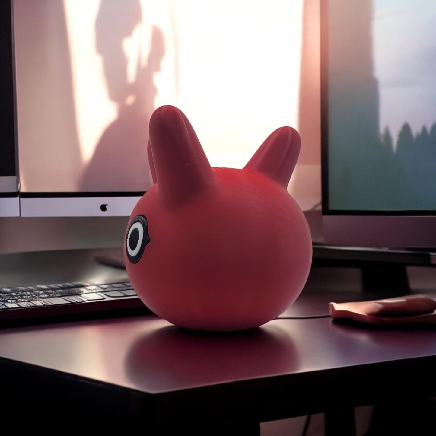 Punimon 3D Printed Model - Digimon Game Collectible Figurine fan art desk pet image 4