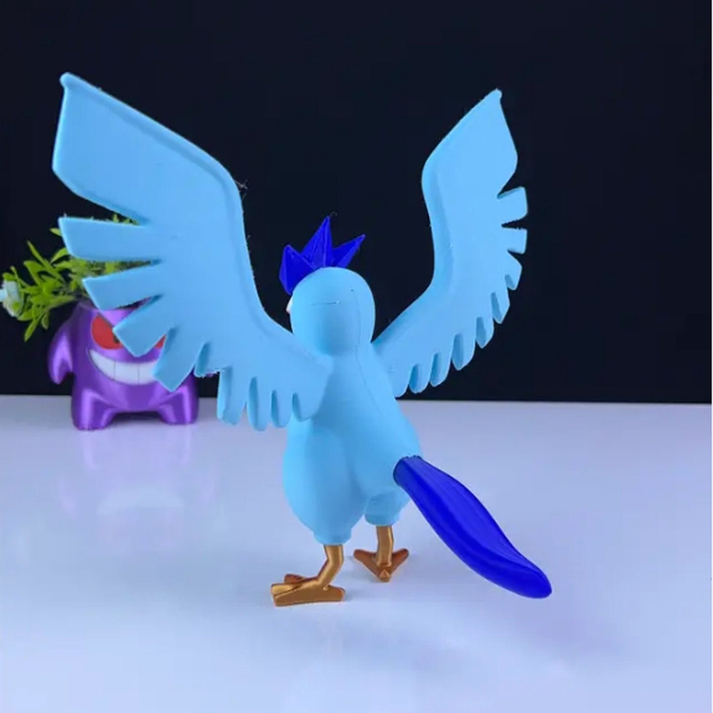 Articuno 3D Printed Model - Pokemon Game Collectible Figurine fan art desk pet image 3