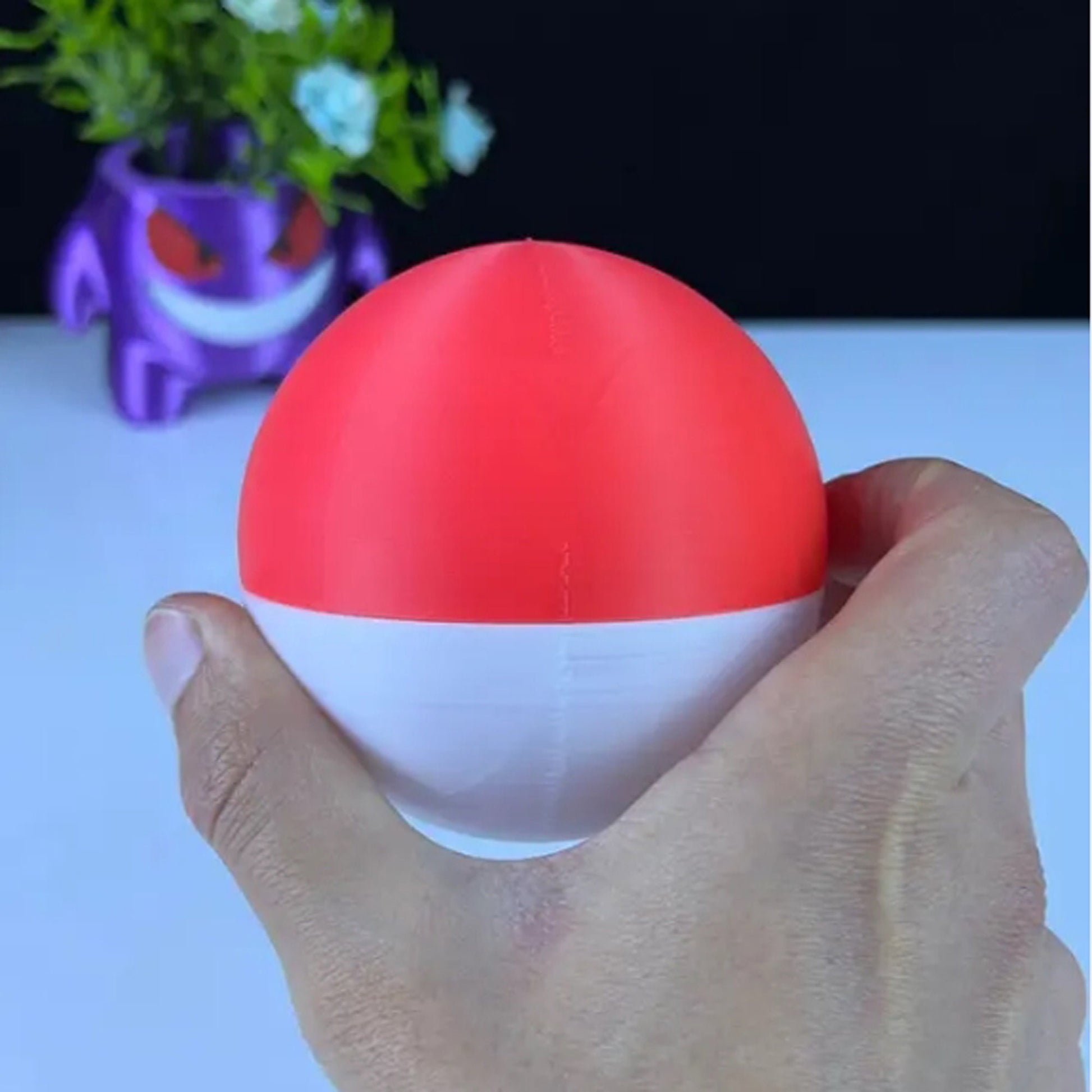 Voltorb 3D Printed Model - Pokemon Game Collectible Figurine fan art desk pet image 4
