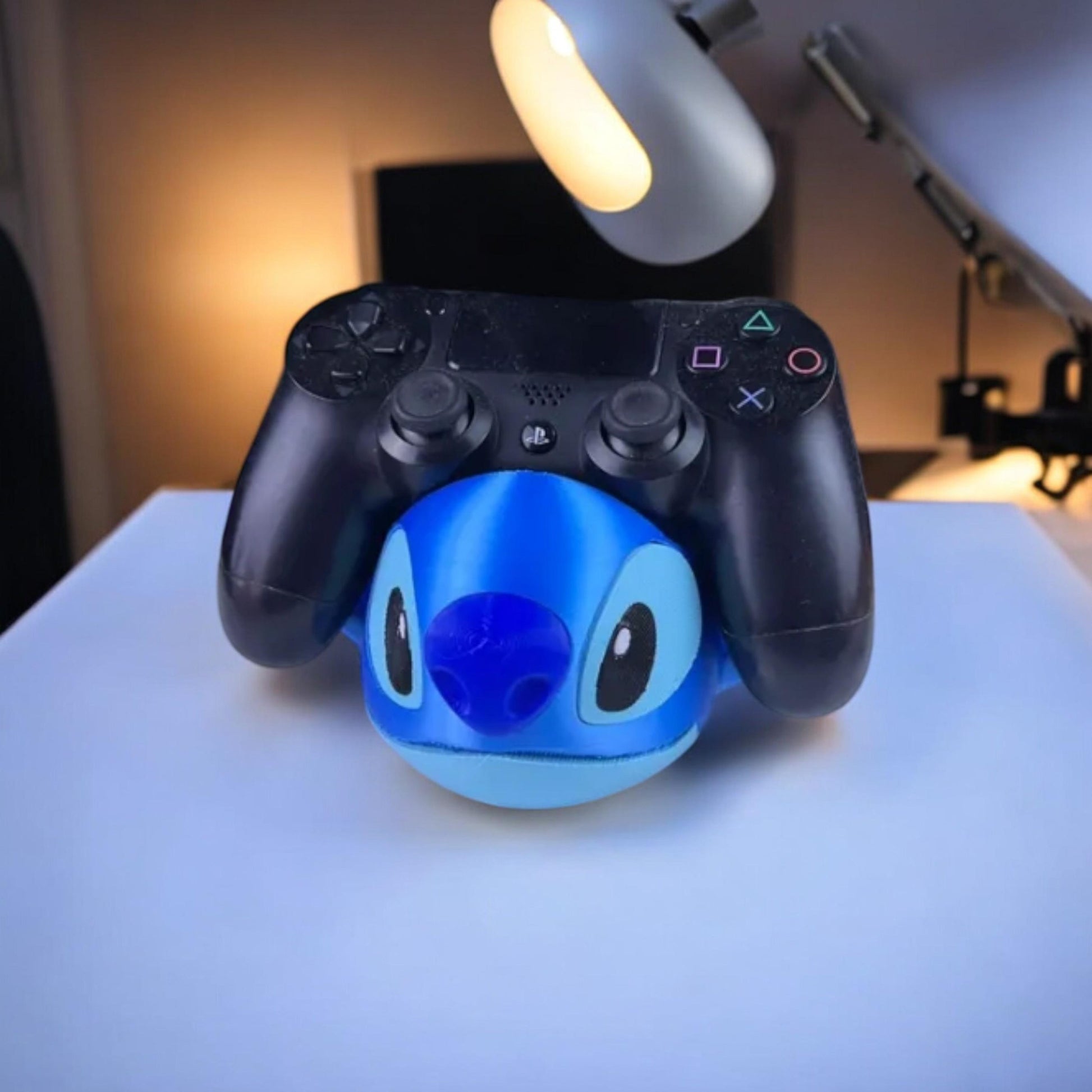 Stitch Controller Holder 3D Printed Model - Lilo and Stitch Game Collectible Figurine fan art desk pet image 5
