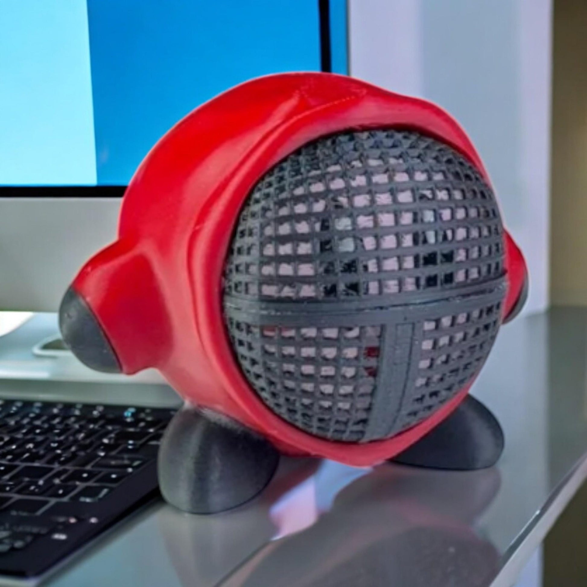 Squid Games Guard Kirby 3D Printed Model - Kirby Game Collectible Figurine fan art desk pet image 5