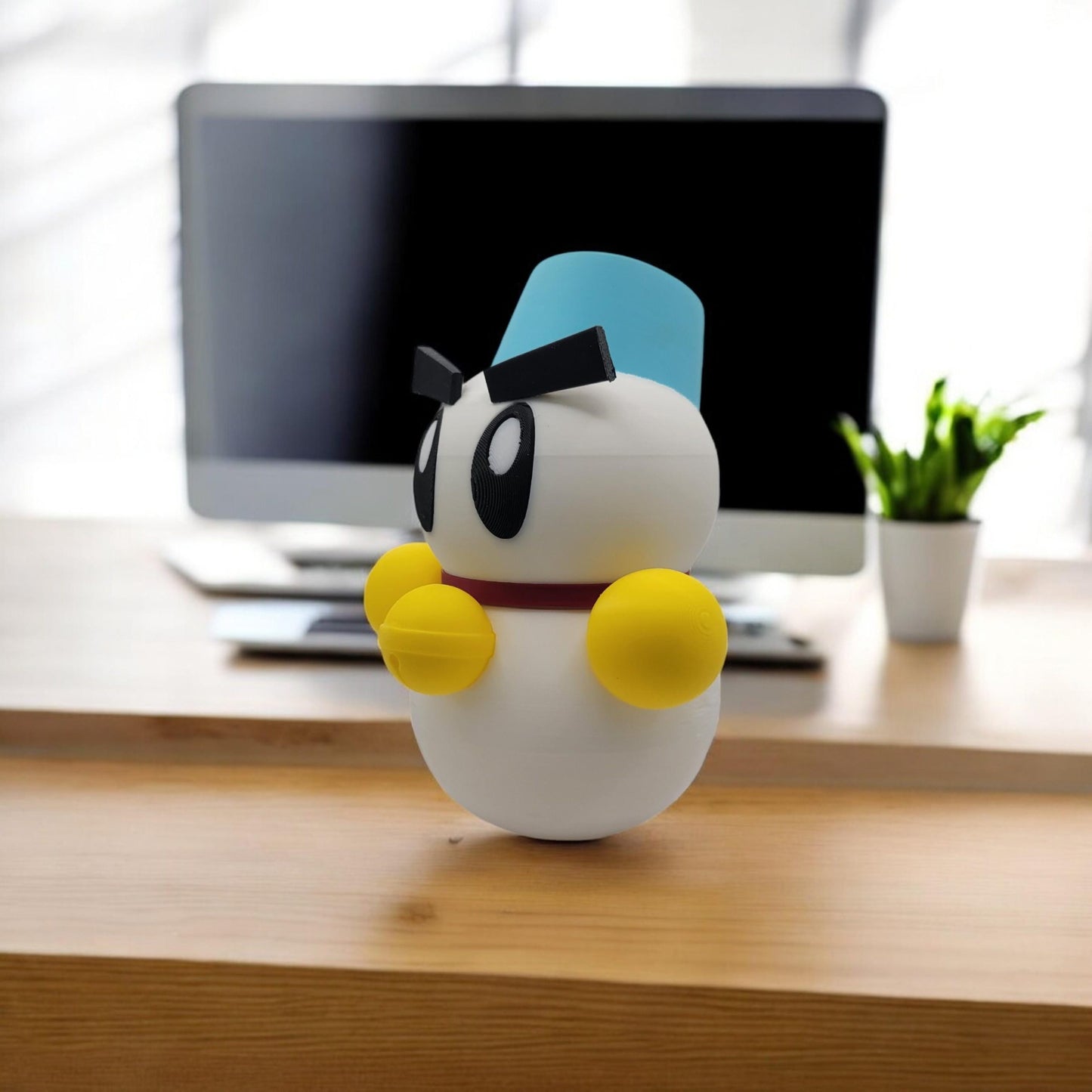 Chilly 3D Printed Model - Kirby Game Collectible Figurine fan art desk pet image 7