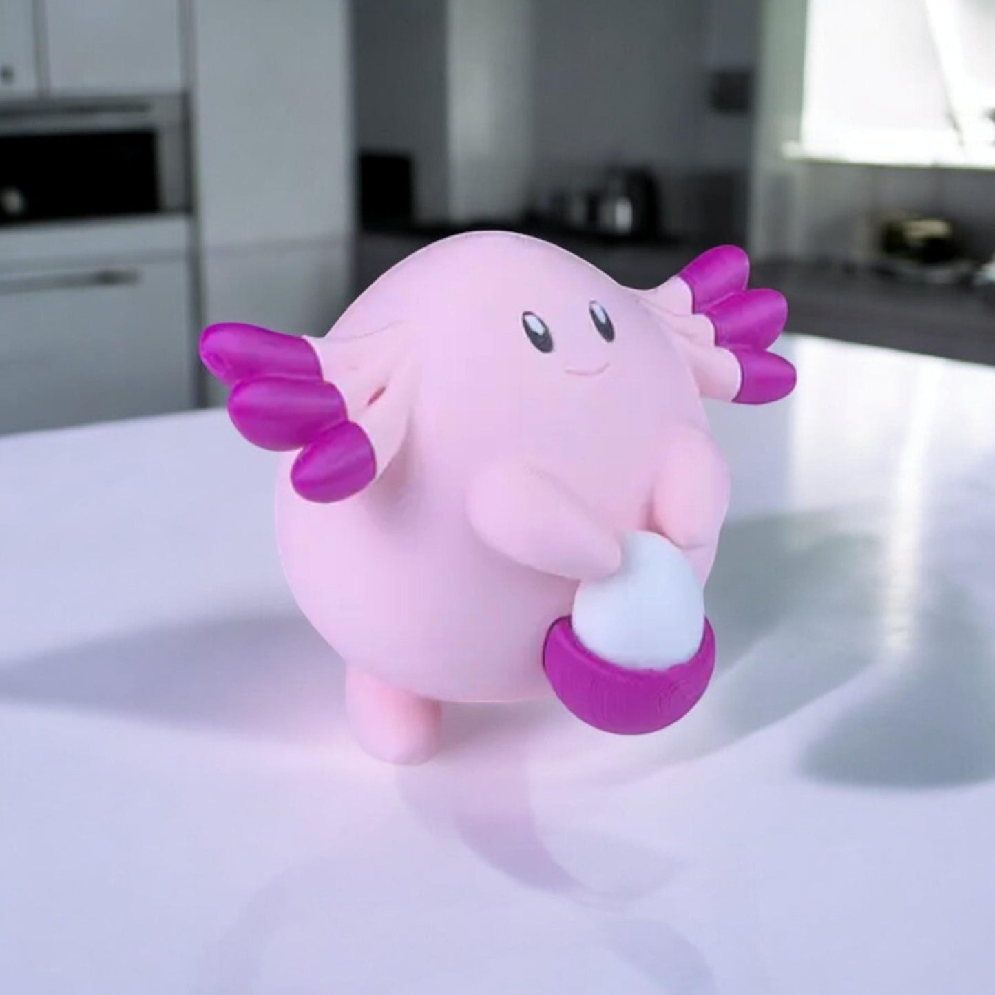 Chansey 3D Printed Model - Pokemon Game Collectible Figurine fan art desk pet image 0