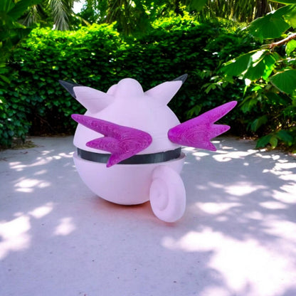 Clefable Pokeball - Pokemon Game Collectible Figurine fan art desk pet image 1