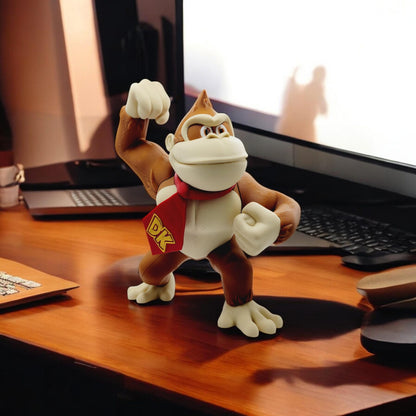 Diddy Kong 3D Printed Model - Game Collectible Figurine fan art desk pet image 7