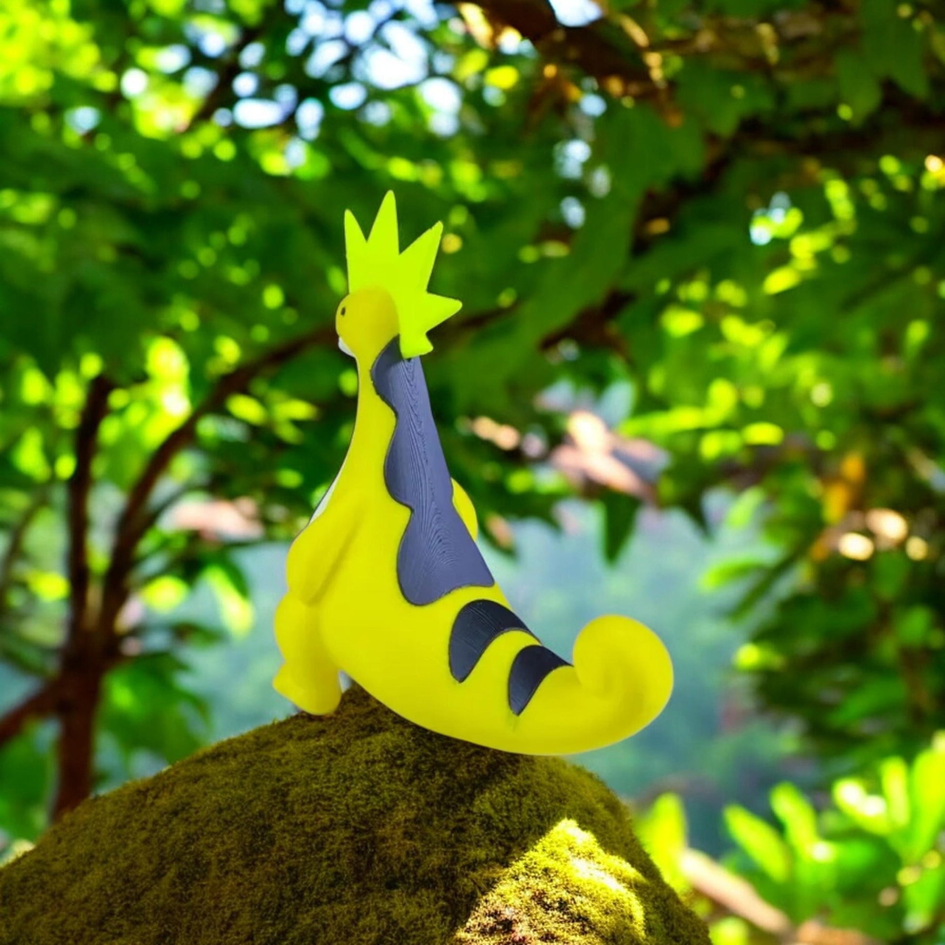 Relaxaurus Lux 3D Printed Model - Palworld Game Collectible Figurine fan art desk pet image 3