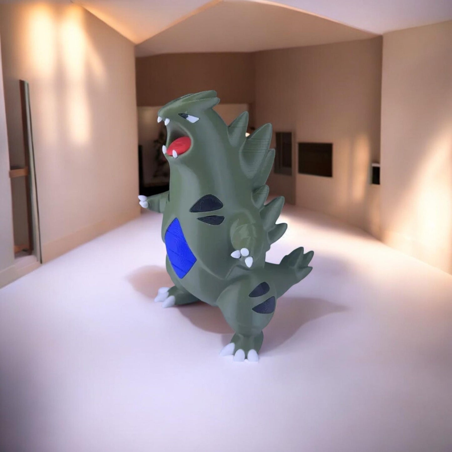 Tyranitar 3D Printed Model - Pokemon Game Collectible Figurine fan art desk pet image 2