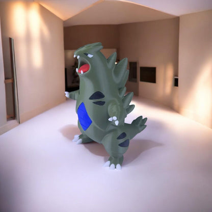 Tyranitar 3D Printed Model - Pokemon Game Collectible Figurine fan art desk pet image 2