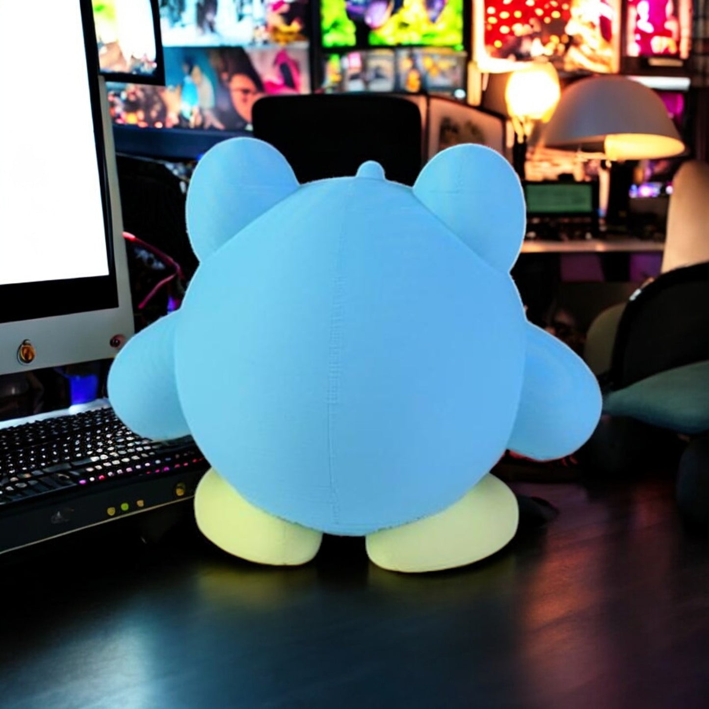 Lapras Kirby 3D Printed Model - Kirby Game Collectible Figurine fan art desk pet image 2